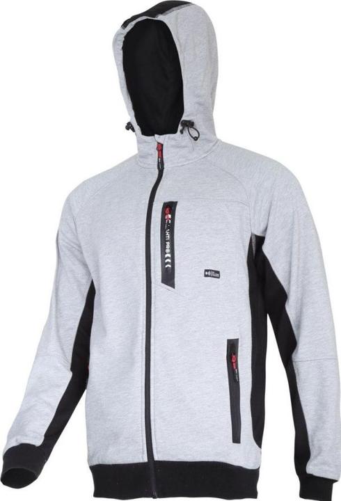 Immagine prodotto Lahti Pro Felpa Con Cappuccio Grigio-Nera Con Zip, "S", Ce, Lahti (S)