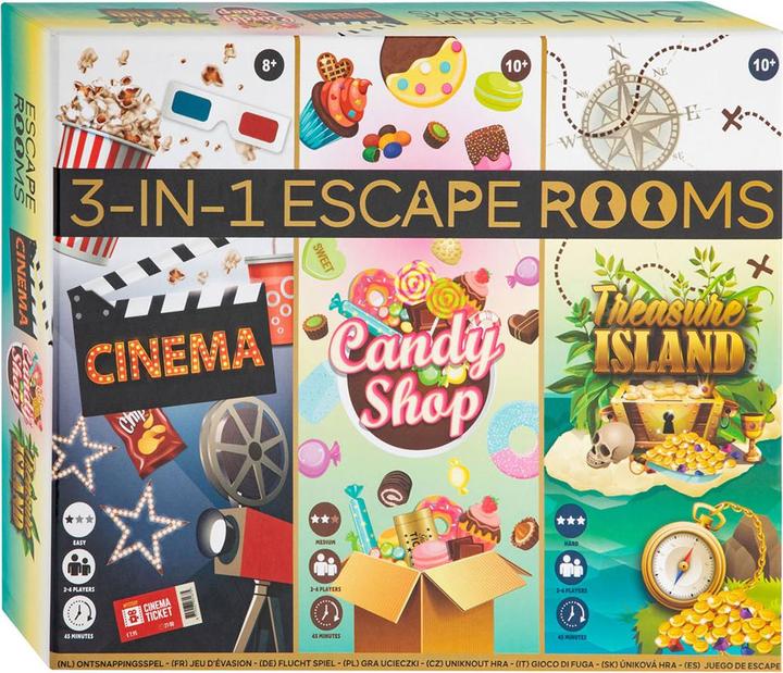 Produktbild Grafix Spiel Escape Room 3-in-1