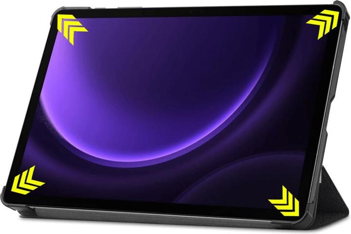 Actual product image Cover-Discount Galaxy Tab S9 FE - Tri-fold Smart Case Don't Touch (Galaxy Tab S9 FE)