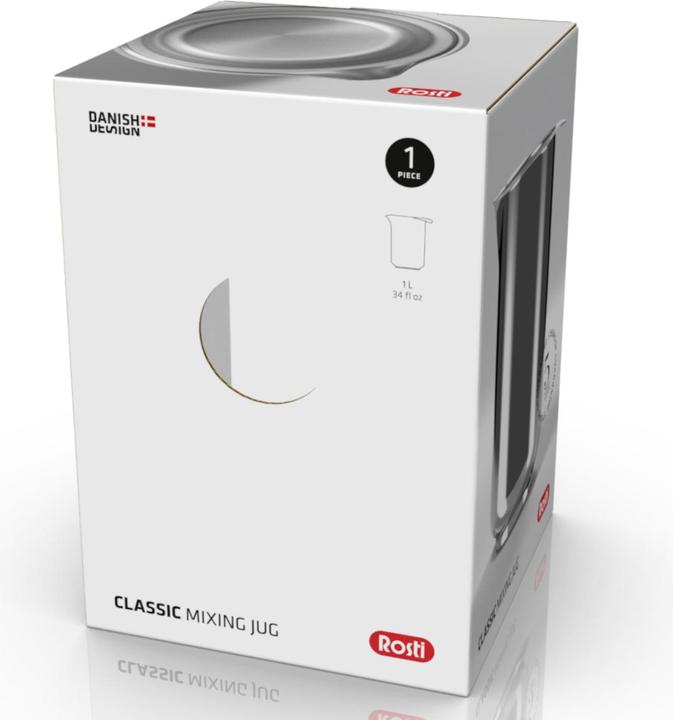 Image du produit Rosti Cruche graduée 1 l, en argent (1000 ml)