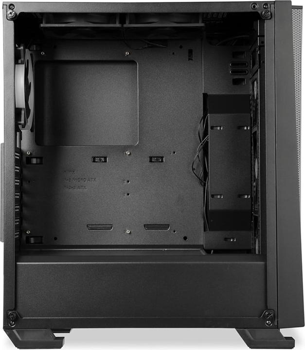Actual product image iBox Housing WIZARD 4 GAMING OW4 (ATX, black) (ATX)