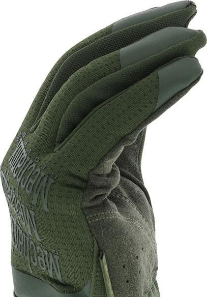 Image du produit Mechanix Wear Gants Mechanix FastFit® Olive Drab, vert size 11 / XL. Poignet gaufré, faux cuir, TrekDry®. (11, XL)
