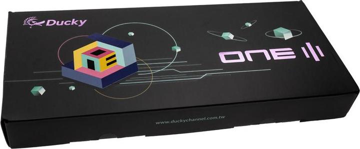 Produktbild Ducky One 3 Yellow TKL Gaming Tastatur, RGB LED - MX-Blue (US) (US, Kabelgebunden)