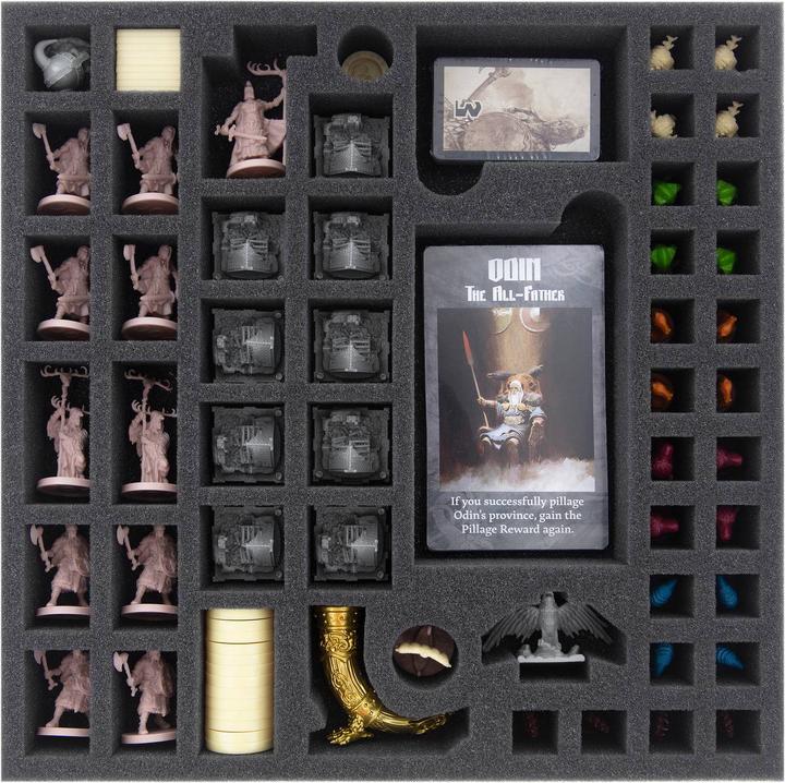 Produktbild Feldherr AG41SET - Schaumstoff-Set für Blood Rage Digital - Physical Viking Pledge, Promospielbox (Kunststoff)