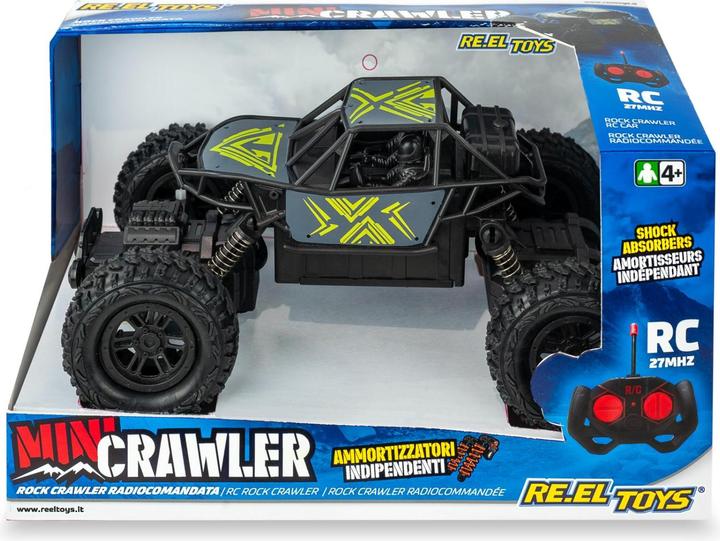 Actual product image Re.Eltoys NEW MINI CRAWLER: big wheels Rc 27MHz - Sc. 1:20