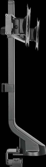 Produktbild LogiLink Monitorhalterung 2-fach, 1727", Aluminium, Curved Screens (27")