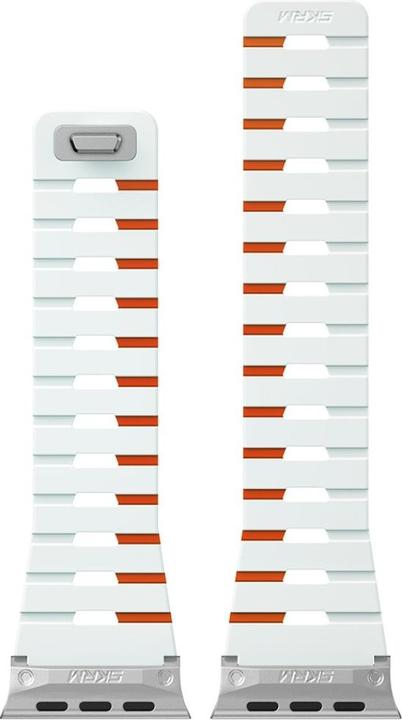 Actual product image Skinarma Strap Gemini for Apple Watch 42/41/40 mm light mint (Stainless steel, Plastic, Silicone)