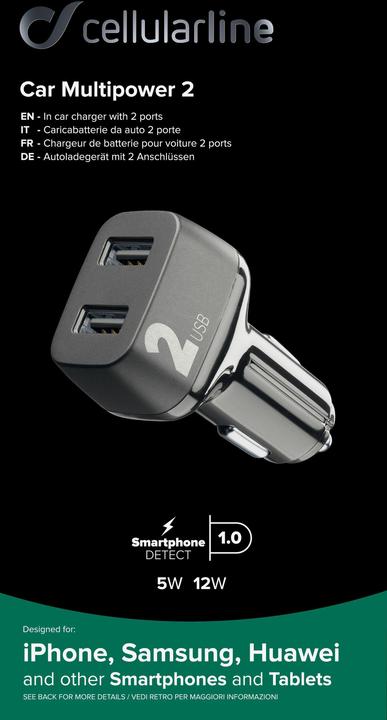 Actual product image Cellularline Car Multipower 2