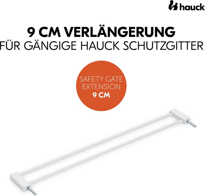 Image du produit Hauck Extension Safety Gate 9 cm White (9 cm)