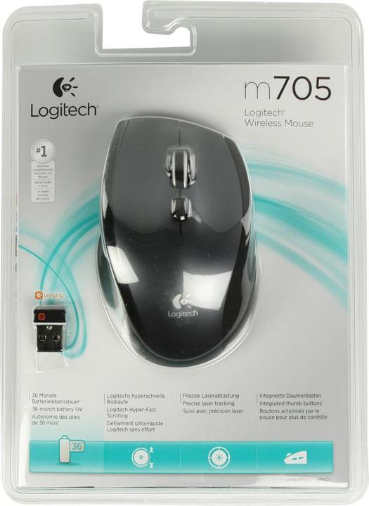 Actual product image Logitech Marathon M705 (Wireless)