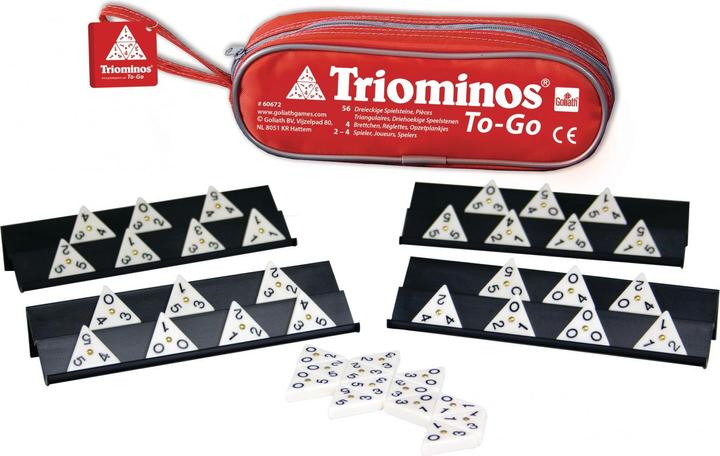 Produktbild Goliath Toys Triominos To Go (Deutsch, Englisch, Französisch, Niederländisch, Portugiesisch)