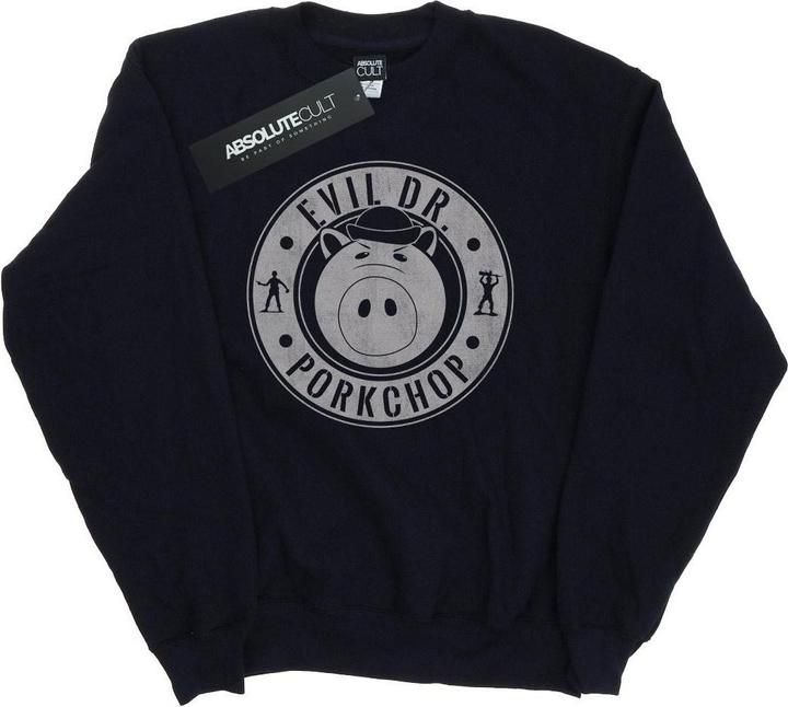 Disney Toy Story Evil Dr Pork Chop Sweatshirt (XL)