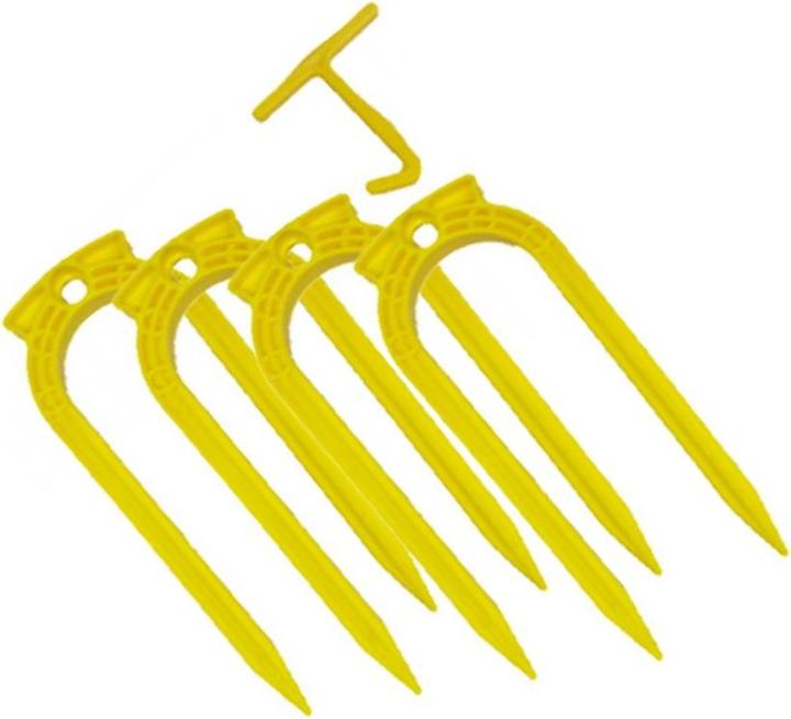 Immagine prodotto Cartasport Plastica A Forma di U Pallone Ancoraggio a Terra Misura Confezione 4