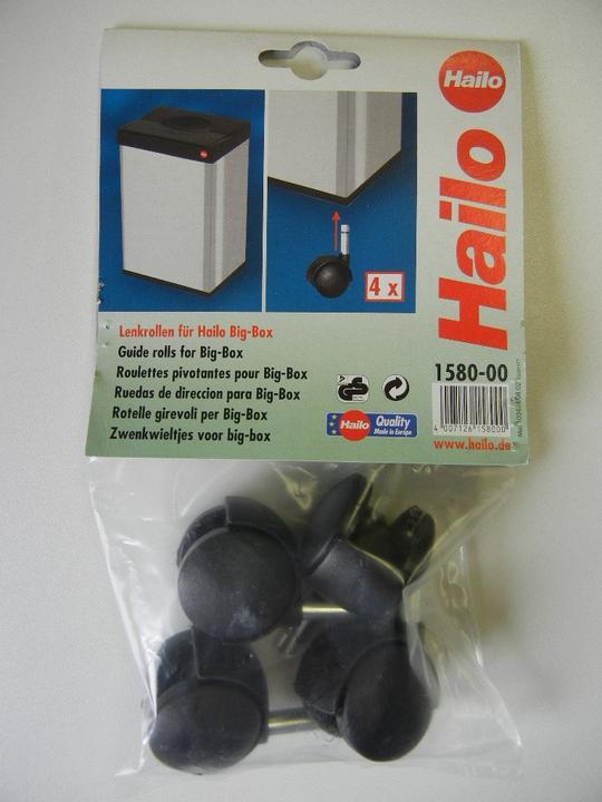 Produktbild Hailo 4 aufsteckbare Rollen, Für Hailo Big-Box