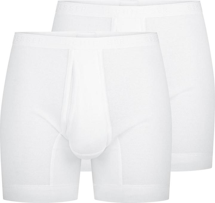 Produktbild Schiesser 2er Pack Original Classics Feinripp Unterhose kurz (M, 2er Pack)