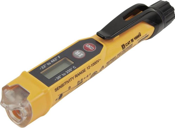 Produktbild Klein Tools Berührungsloser Spannungsprüfer Kontaktloser mit Taschenlampe und meter