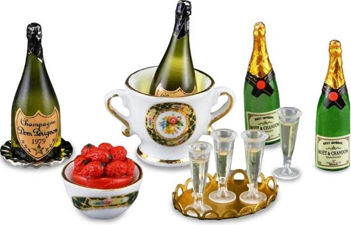 Image du produit Reutter 001.892/6 - Petit déjeuner au champagne, miniature (8 x 5 x 5 cm)