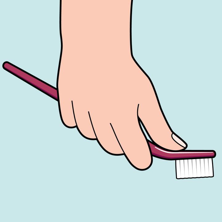 Actual product image TePe Denture brush (1 x)