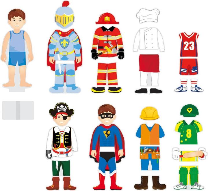 Image du produit Viga Toys Jeu d'habillage garçon