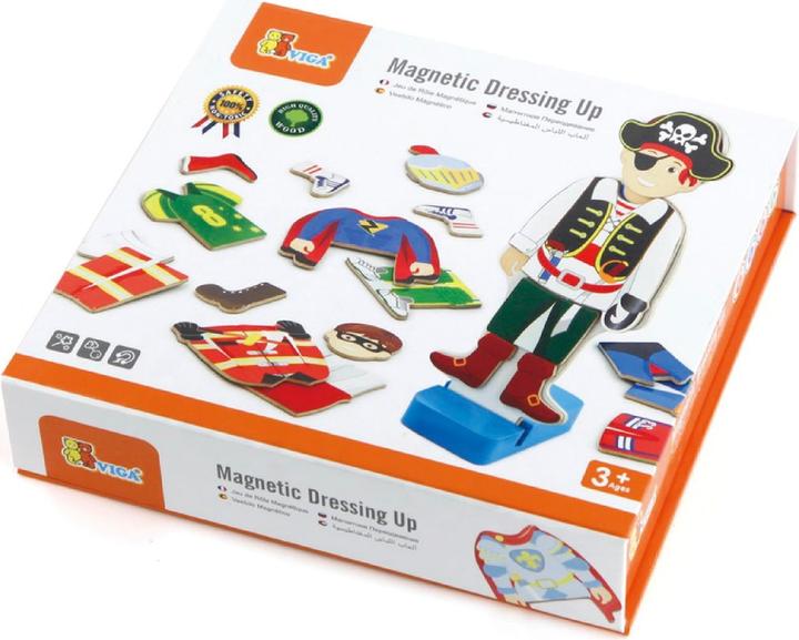 Image du produit Viga Toys Jeu d'habillage garçon