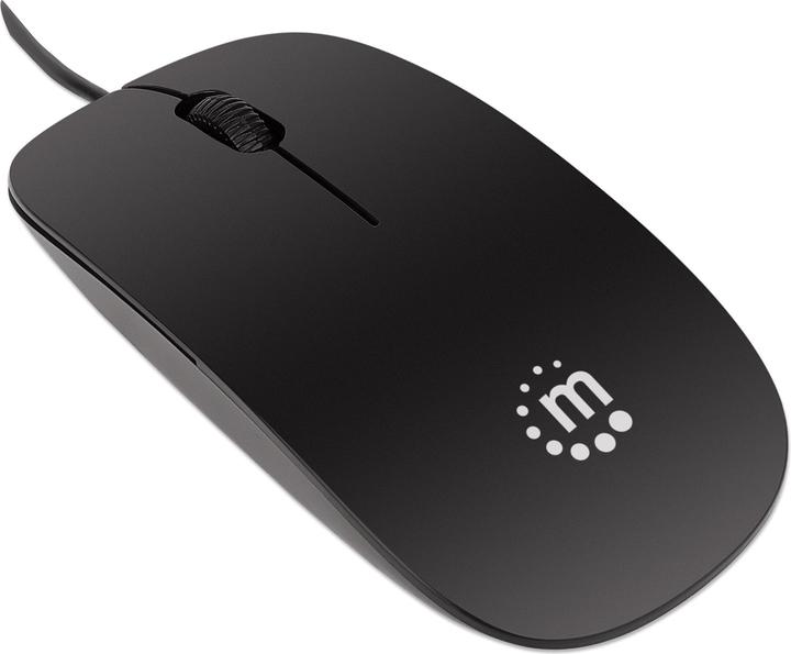 Actual product image Manhattan Optical Slim Mouse (Cable)