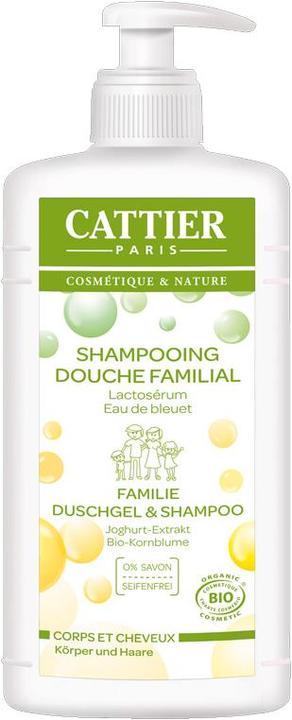 Cattier Familien Duschgel & Shampoo (500 ml)