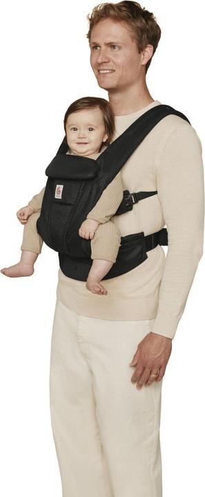 Actual product image Ergobaby Omni Deluxe Mesh Babytrage - Onyx Black