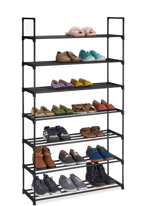 Productafbeelding Relaxdays Schoenenrek (90,5 x 30,5 x 160,5 cm)