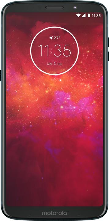 Motorola Moto Z3 Play (64 GB, Deep Indigo, 6.01", Hybrid Dual SIM, 12 Mpx, 4G)