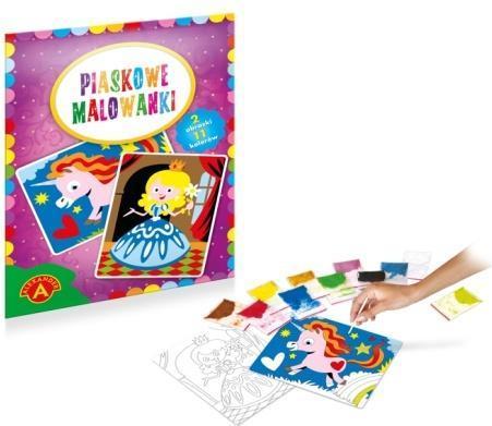 Produktbild Alexander Sand Malvorlagen Prinzessin und das Einhorn ALEX