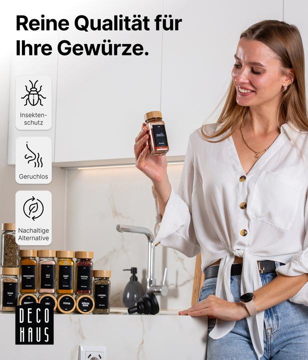 Produktbild Deco haus Gewürzgläser (0.12 l)