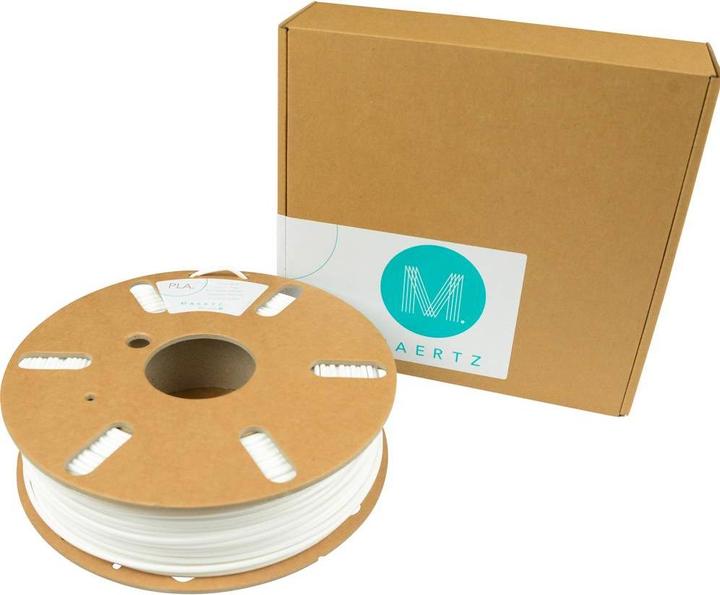 Actual product image Maertz Filament (PLA, 1.75 mm, 750 g, White)
