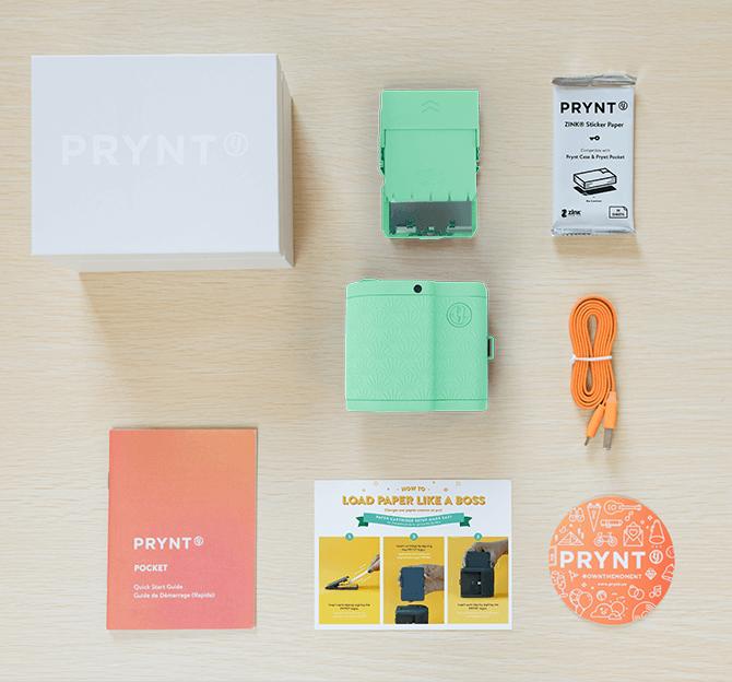 Produktbild Prynt Pocket Mint (Thermodirekt, Farbe)