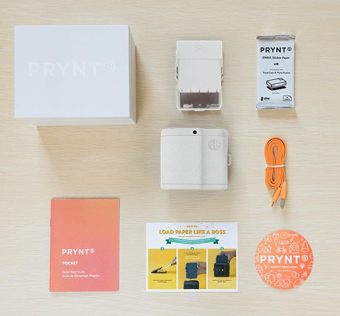 Image du produit Prynt Pocket Cool Grey (Thermodirecte, Couleur)