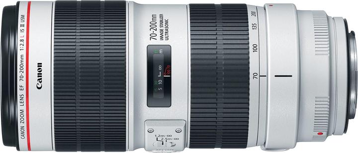 Actual product image Canon EF 70-200mm f/2.8L IS III USM (Canon EF, APS-C / DX, full size)