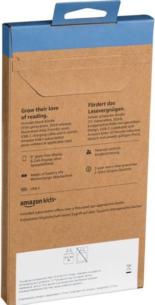 Image du produit Amazon Kindle Kids (6", 16 Go, Design de la vallée de la Licorne)