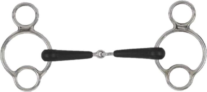 Actual product image Equirubber Equikind+ universal jointed snaffle