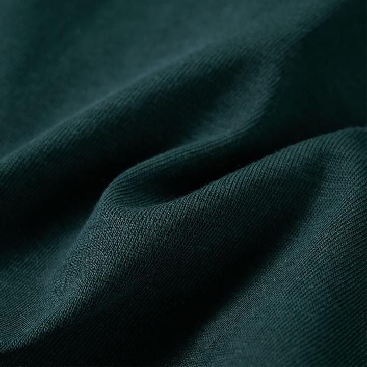 Immagine prodotto VidaXL Camicia da bambino a maniche lunghe verde scuro 104,Materiale: 100 (104)