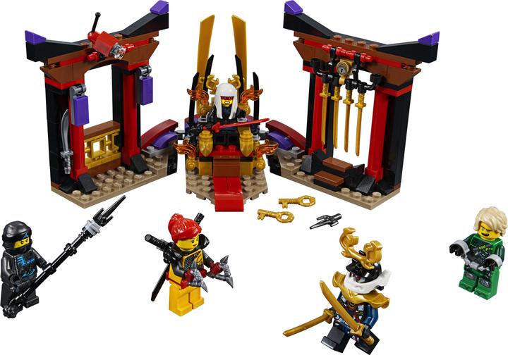 Actual product image LEGO Duel in the throne room (70651, LEGO Ninjago)