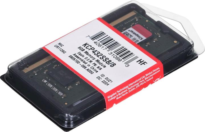Produktbild Kingston KCP432SS8/8 (1 x 8GB, 3200 MHz, DDR4-RAM, SO-DIMM)
