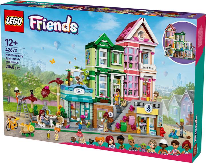 Actual product image LEGO Heartlake City Wohn- und Einkaufsstrasse (42670, LEGO Friends)