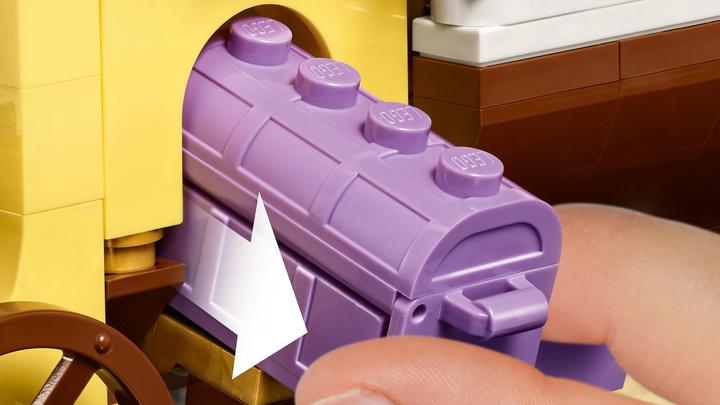 Actual product image LEGO Rapunzel's travel carriage (41157, LEGO Disney)
