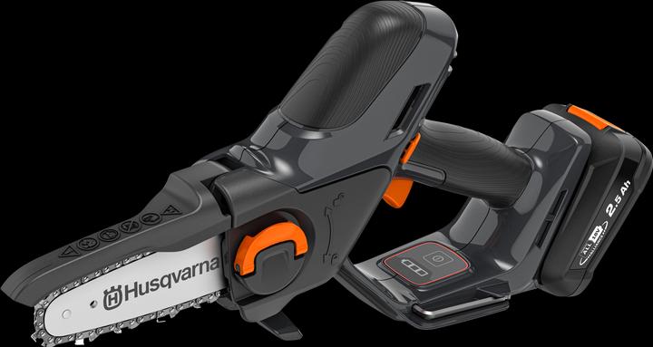 Actual product image Husqvarna Aspire P5-P4A+B45/C70 cordless pruning saw (Battery chain saw)