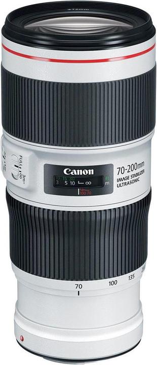 Actual product image Canon EF 70-200mm f/4L IS II USM (Canon EF, APS-C / DX, full size)