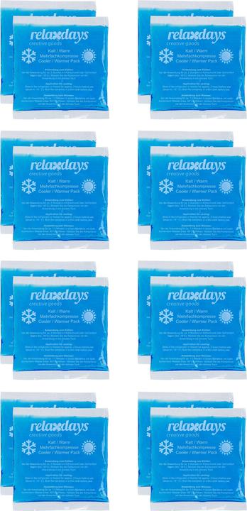 Image du produit Relaxdays 16x pad de refroidissement (16 x, 140 g)