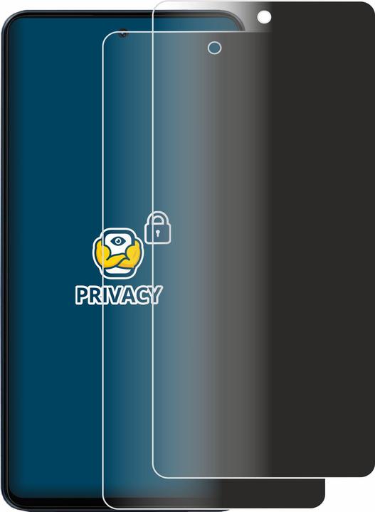 Actual product image BROTECT Anti-spy privacy film Blue light protection film (2 Piece, Tecno Spark 8)