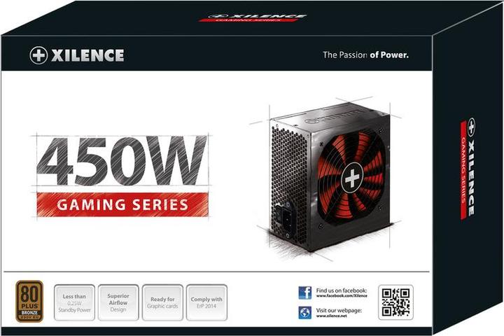 Immagine prodotto Xilence XP450R10 Serie Gaming 450W (450 W)