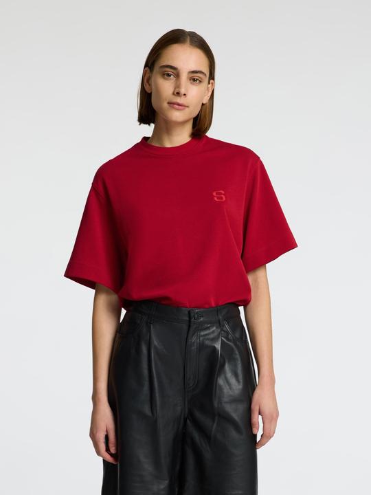 Actual product image Selected Femme Besticktes Relaxed Fit T-Shirt (L)