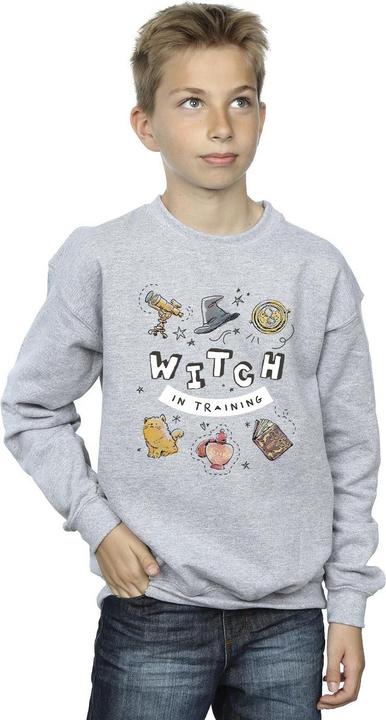 Actual product image Boys Witch In Training Sweatshirt (140, 146)