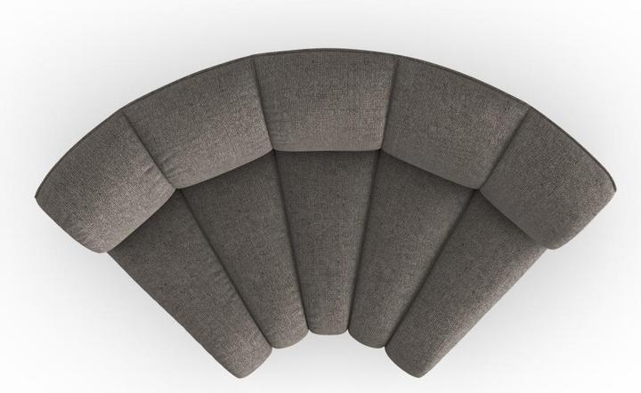 Actual product image Micadoni Modul Corner, "Lupine", 1 Seat, 185x95x70 Made in Europe (1-seater, Modular sofa)